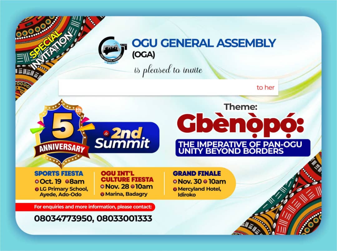 OGA 5th Anniversary & 2nd Summit